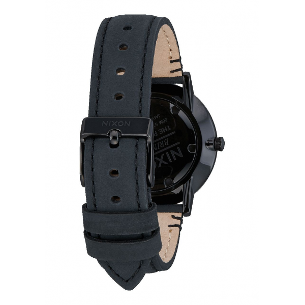 Porter 35 Leather Spare Part All Black / Silver Band